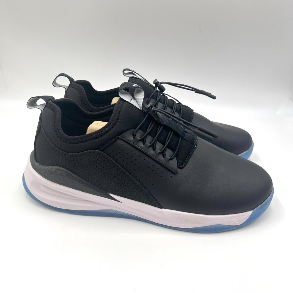 Clove Womens Size 11.5 CL012 Black Blue White Comfort Work Sneakers Shoes